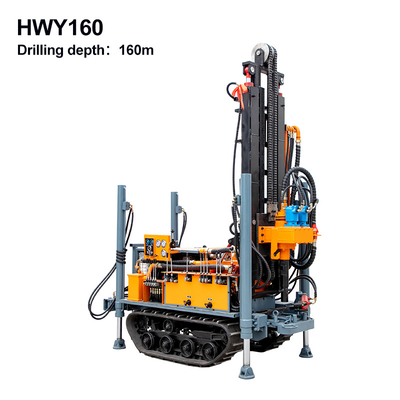 Macchina pneumatica portatile profonda multifunzionale delle piattaforme di produzione del borewell della piattaforma di produzione dell'acqua della roccia mini